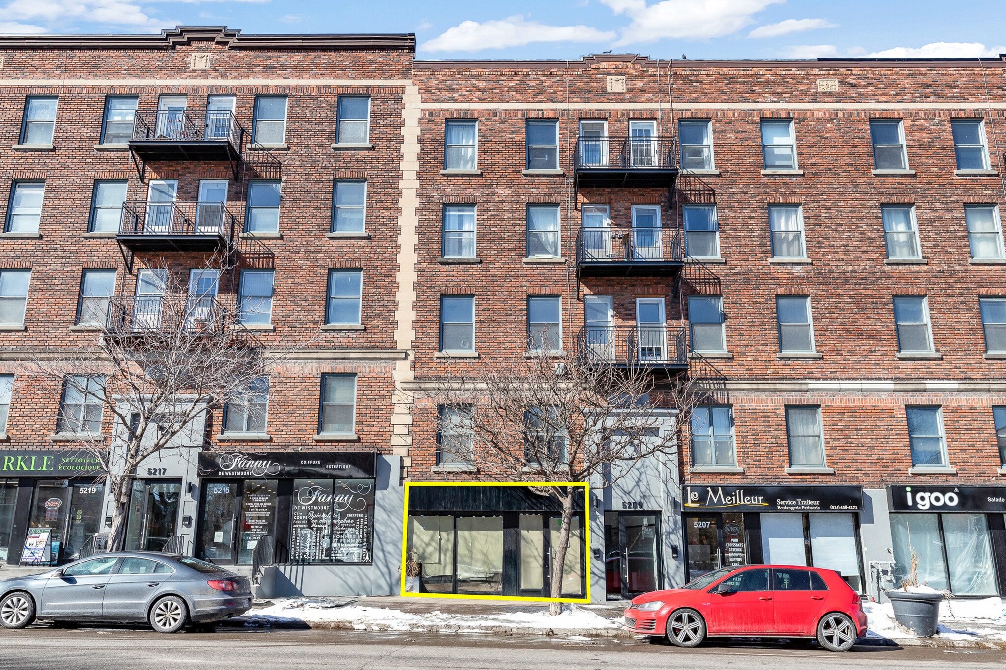 5219-5227 Rue Sherbrooke O, Montréal, QC à louer Photo du bâtiment- Image 1 de 4