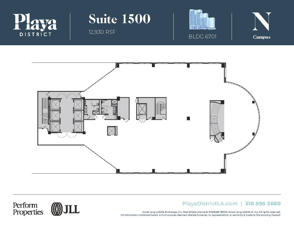 6100 Center Dr, Los Angeles, CA for lease Floor Plan- Image 1 of 1