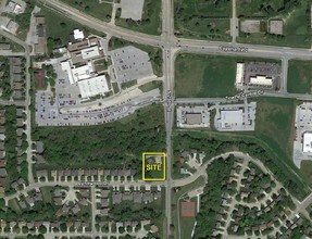 12914 S 25th St, Bellevue, NE - AERIAL  map view