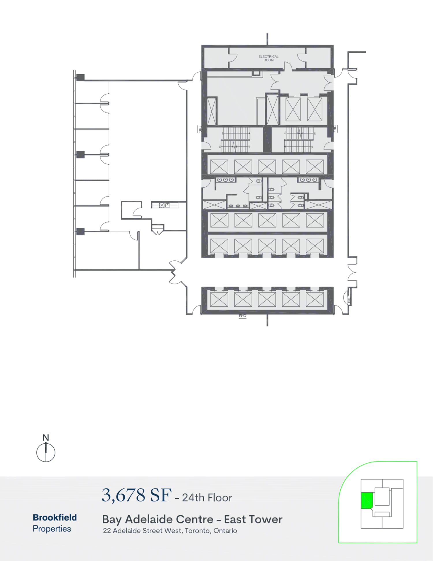 22 Adelaide St W, Toronto, ON for lease Floor Plan- Image 1 of 1