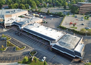 1127-1163 Church St, Northbrook, IL - AERIAL  map view - Image1
