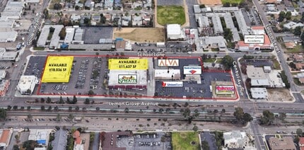 3099-3275 Lemon Grove Ave, Lemon Grove, CA à louer Plan de site- Image 2 de 2