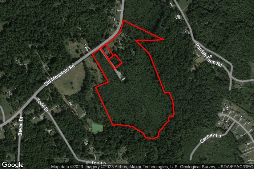 2690 Old Mountain Rd, Trinity, NC for sale - Aerial - Image 1 of 5