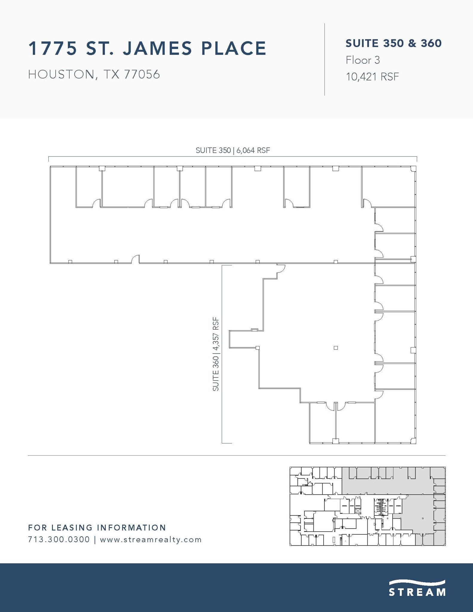 1775 St James Pl, Houston, TX à louer Plan d  tage- Image 1 de 1