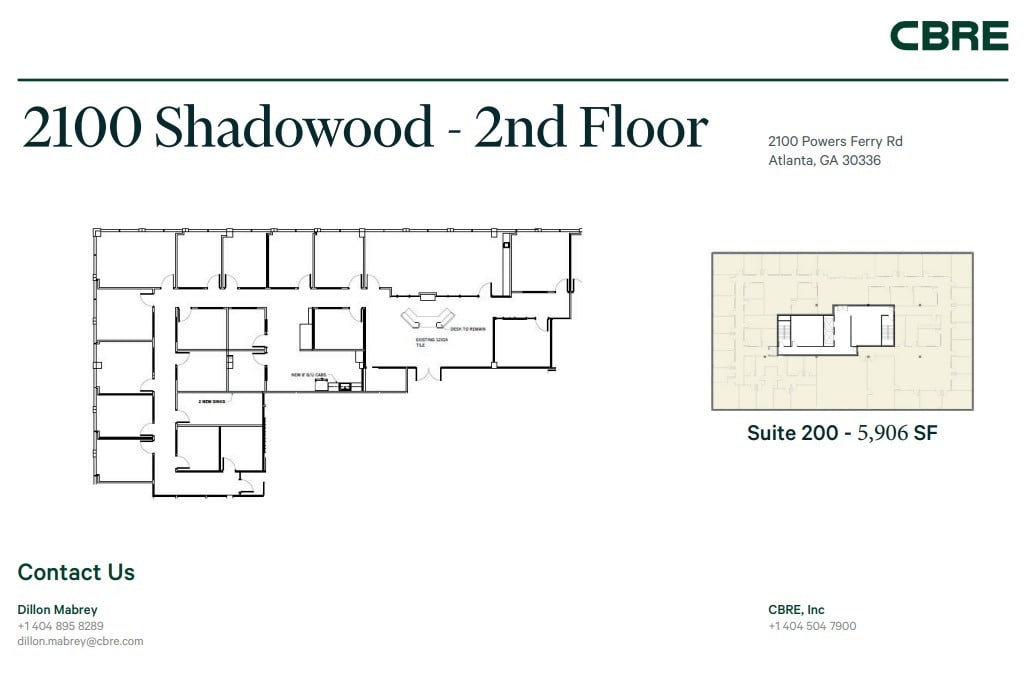 2100 Powers Ferry Rd SE, Atlanta, GA for lease Floor Plan- Image 1 of 1