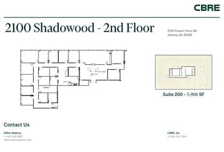 2100 Powers Ferry Rd SE, Atlanta, GA for lease Floor Plan- Image 1 of 1