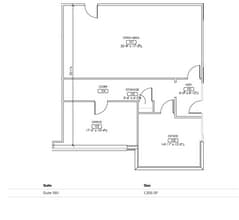 1101 Raintree Cir, Allen, TX for lease Floor Plan- Image 1 of 1