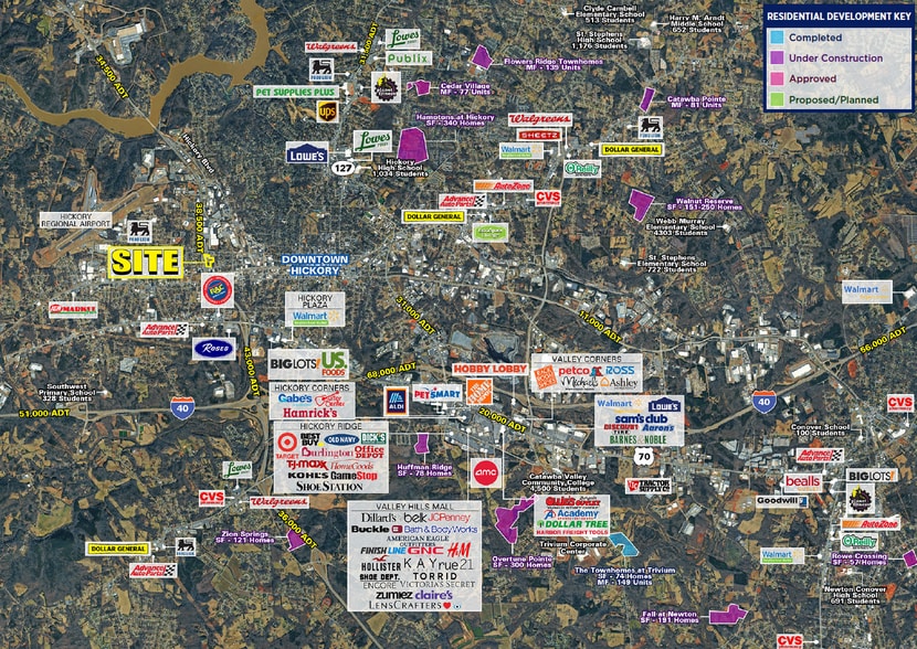 140 US-321, Hickory, NC for lease - Aerial - Image 2 of 4