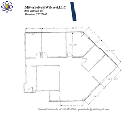 800 Wilcrest Dr, Houston, TX for lease Floor Plan- Image 2 of 2