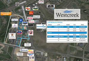 Westcreek - Parcel 1: Lots 1 & 2 - Dépanneur