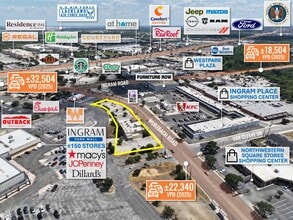 3238 Wurzbach Rd, San Antonio, TX for lease Aerial- Image 2 of 10