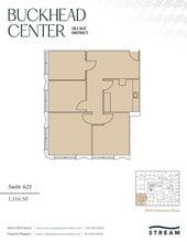2970 Peachtree Rd NW, Atlanta, GA à louer Plan d’étage- Image 1 de 1