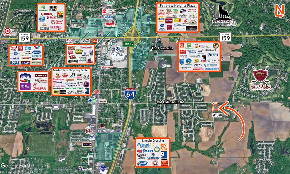 506 Old Collinsville Rd, O'Fallon, IL à vendre - Photo du bâtiment - Image 2 de 4