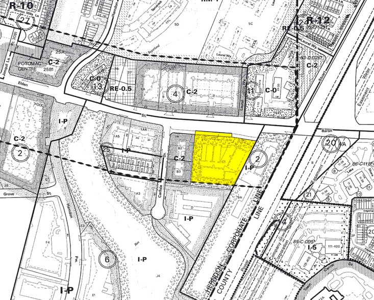 171 Elden St, Herndon, VA à louer - Plan cadastral - Image 2 de 29