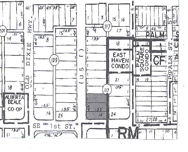 85 SE 6th Ave, Delray Beach, FL à louer - Plan cadastral - Image 2 de 8