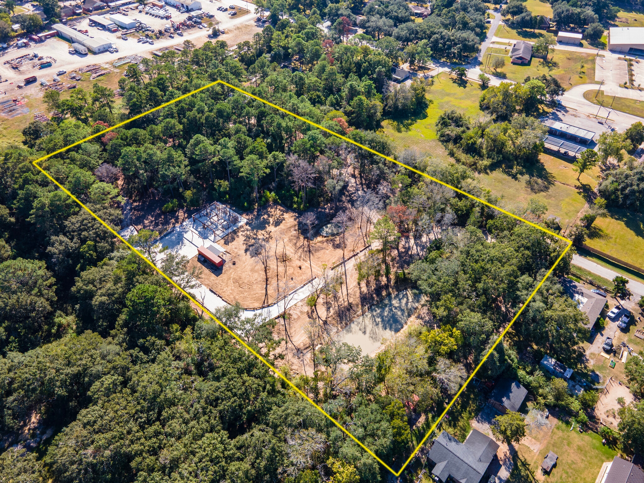 225 Foster Street, Alvin, TX for sale Aerial- Image 1 of 34