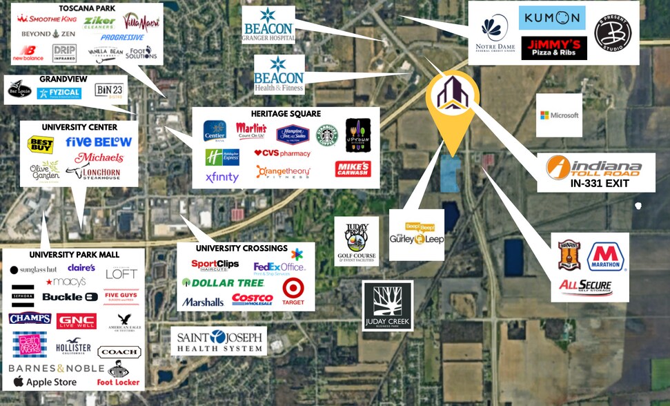 14154 Cleveland Rd, Granger, IN à vendre - Photo du bâtiment - Image 2 de 2