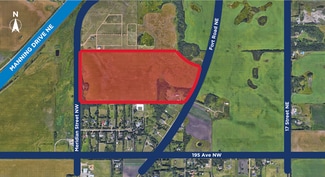 Plus de détails pour 20021 Meridian St NE, Edmonton, AB - Terrain à vendre