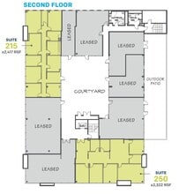 1010 Turquoise St, San Diego, CA à louer Plan d’étage- Image 1 de 1