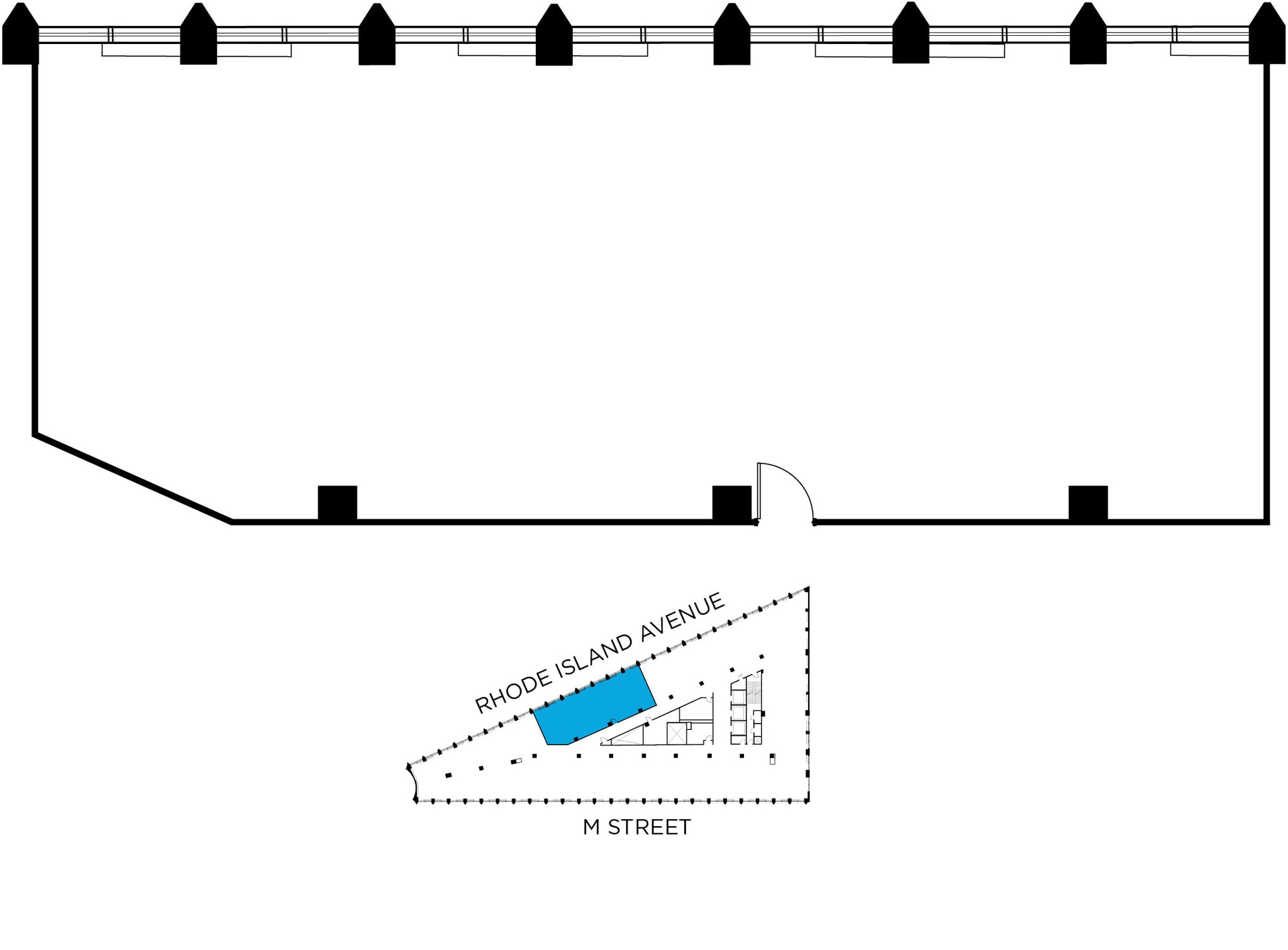 1730 Rhode Island Ave NW, Washington, DC for lease Floor Plan- Image 1 of 1