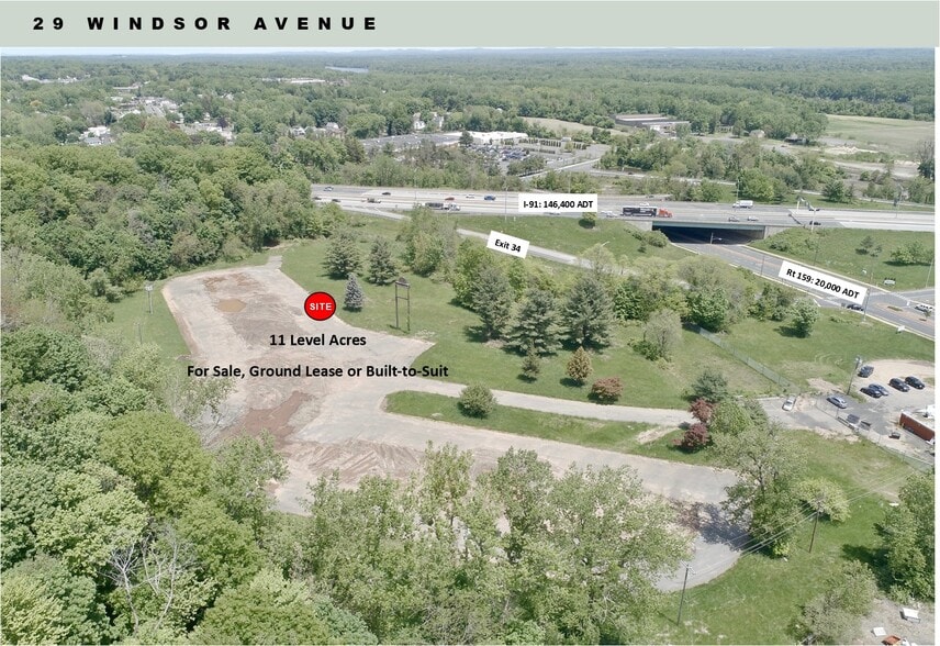 29 Windsor Ave, Windsor, CT for lease - Aerial - Image 3 of 3