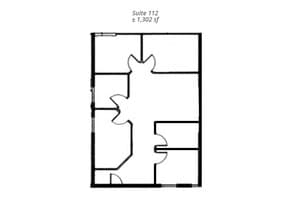 3701 Pegasus Dr, Bakersfield, CA à louer Plan d’étage- Image 1 de 1