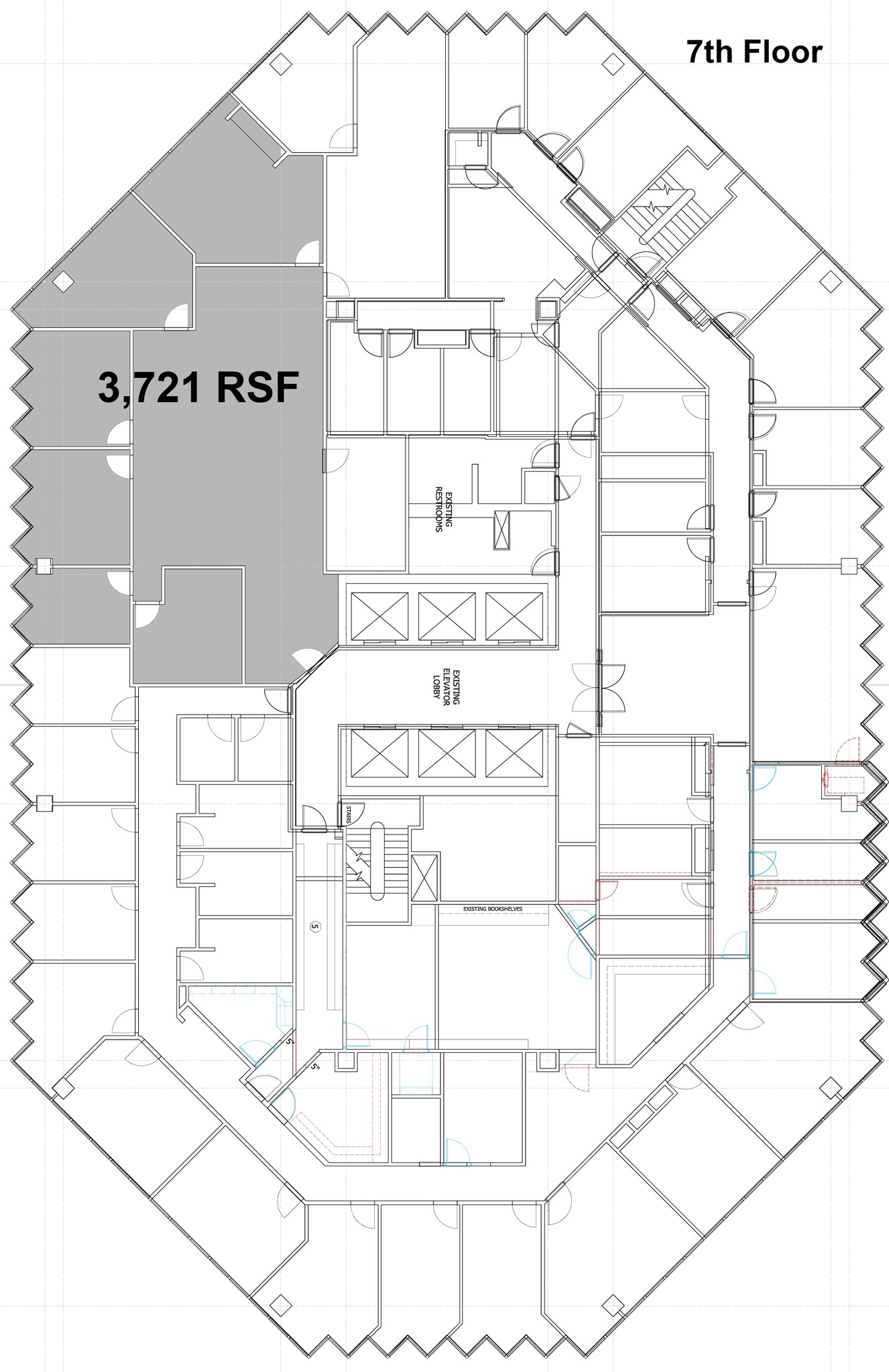 300 Summers St, Charleston, WV for lease Floor Plan- Image 1 of 1