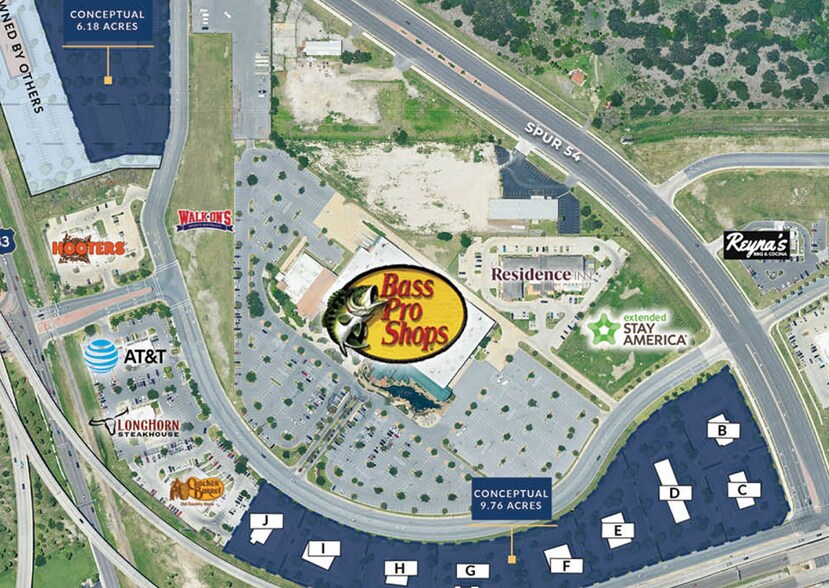 US Highway 83, Harlingen, TX for lease - Aerial - Image 2 of 3