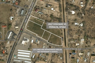 3517 NM-47, Peralta, NM - Aerial  map view - Image1