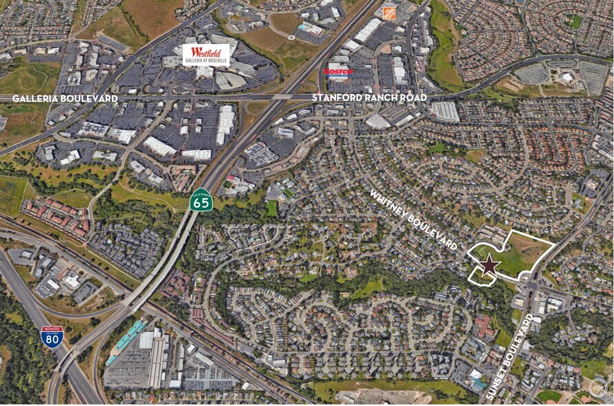 2995 S Whitney Blvd, Rocklin, CA à vendre - Aérien - Image 2 de 3
