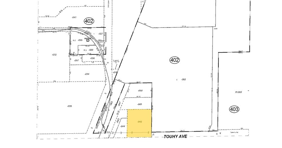 3500 W Touhy Ave, Lincolnwood, IL à vendre - Plan cadastral - Image 3 de 7