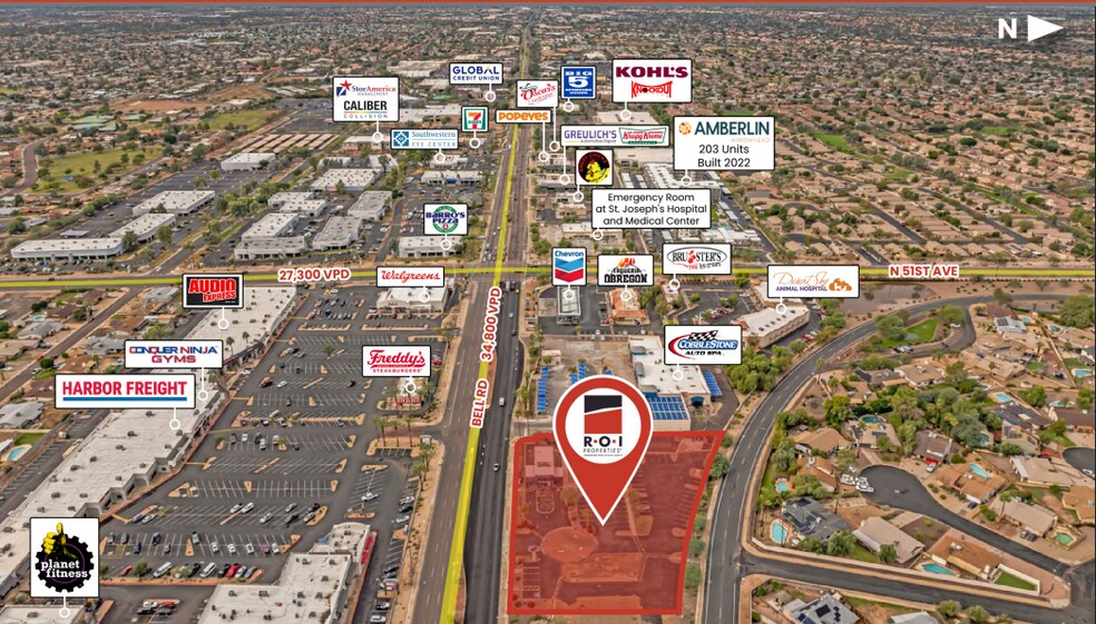 4930 W Bell Rd, Glendale, AZ à vendre - Photo du bâtiment - Image 2 de 6