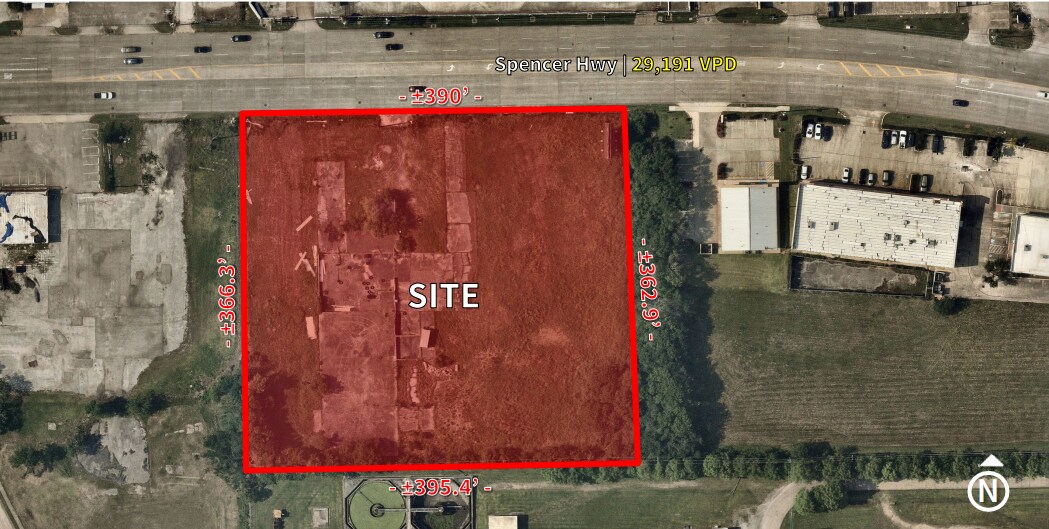 6224 Spencer Hwy, Pasadena, TX à vendre Photo du bâtiment- Image 1 de 2