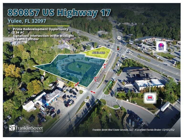 850857 US Highway 17, Yulee, FL for sale - Primary Photo - Image 1 of 5