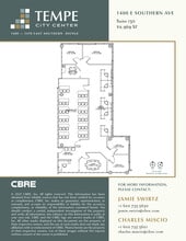 1400 E Southern Ave, Tempe, AZ for lease Floor Plan- Image 1 of 16