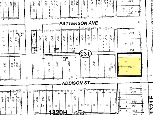 5600 W Addison St, Chicago, IL à louer - Plan cadastral - Image 3 de 6