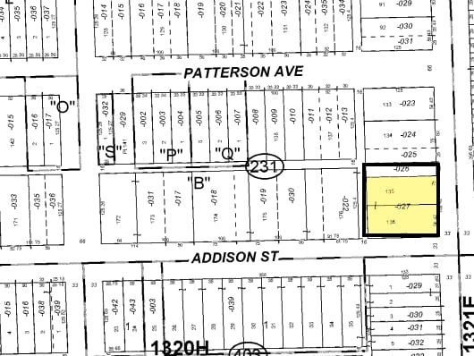 5600 W Addison St, Chicago, IL for lease - Plat Map - Image 3 of 6