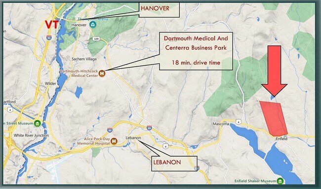 Plus de détails pour 453 NH Rt. 4 Rt, Enfield, NH - Terrain à vendre