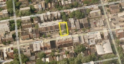 2028 W Division St, Chicago, IL - Aerial map view