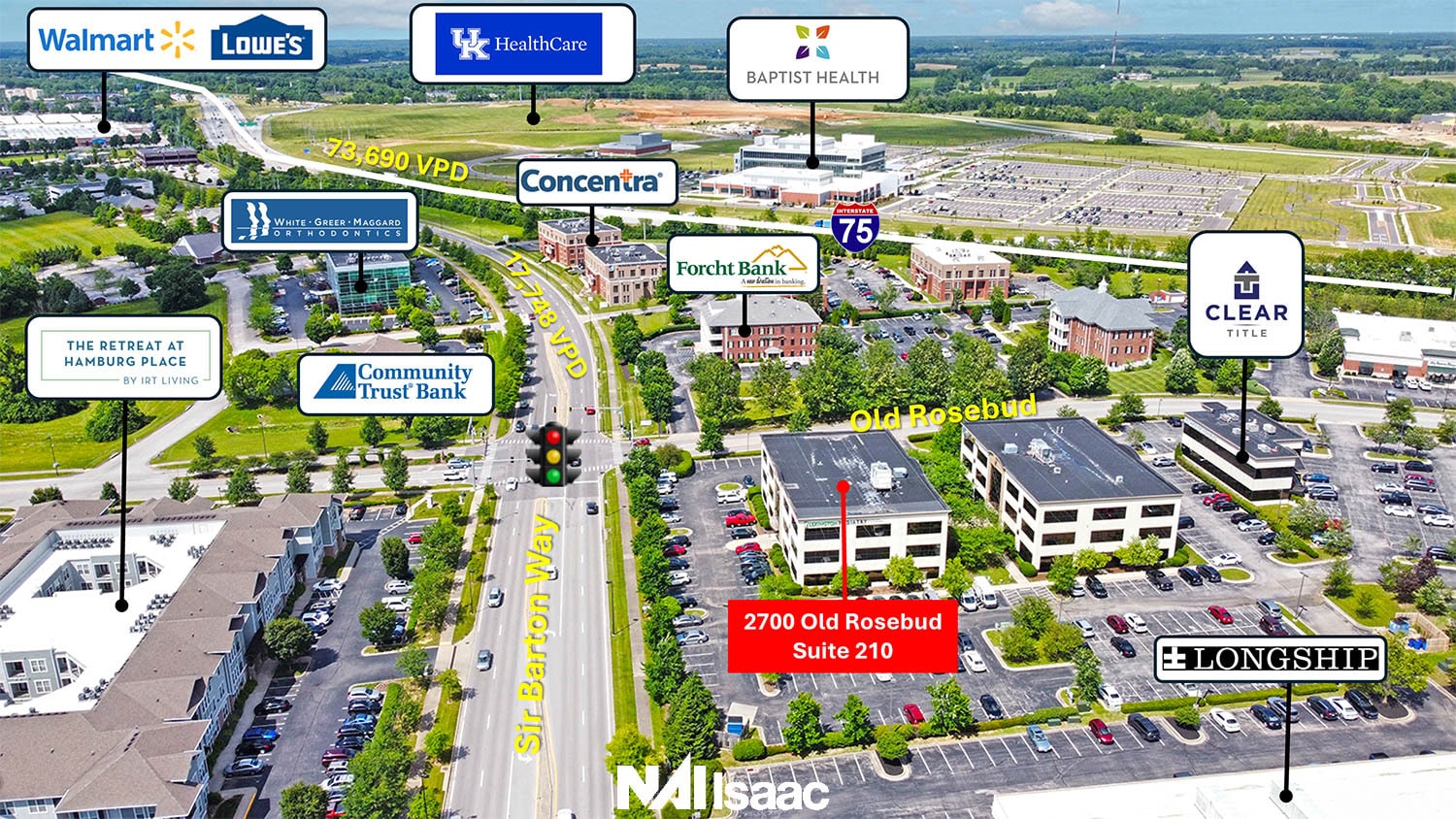 2700 Old Rosebud Rd, Lexington, KY for sale Aerial- Image 1 of 4