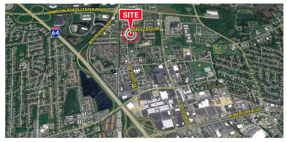 2280 Executive Dr, Hampton, VA à louer - Aérien - Image 2 de 3