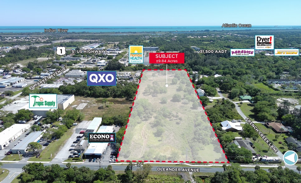 Oleander Avenue, Fort Pierce, FL for sale - Building Photo - Image 3 of 4