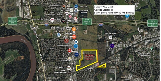 Plus de détails pour Plantation Drive Dr, Bossier City, LA - Terrain à vendre