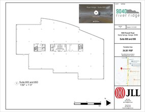 9040 Roswell Rd, Atlanta, GA à louer Plan d  tage- Image 1 de 1