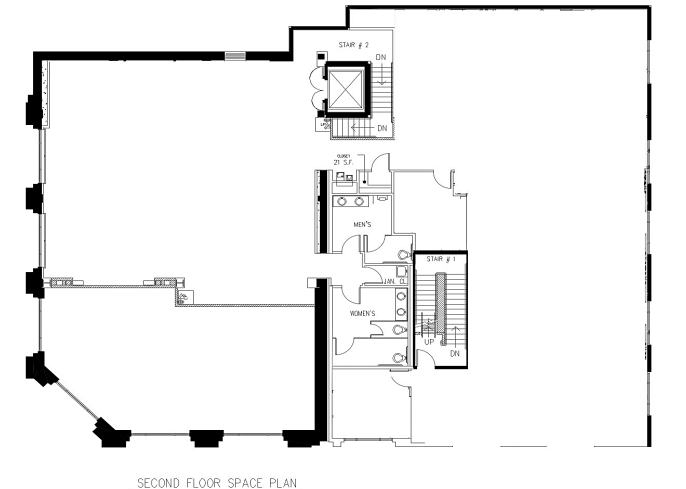 1098 Valencia St, San Francisco, CA à louer Plan d’étage- Image 1 de 1