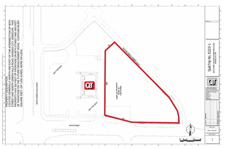 NEC Green Hills Rd And 90th St, Kansas City, MO à vendre - Photo du bâtiment - Image 1 de 2