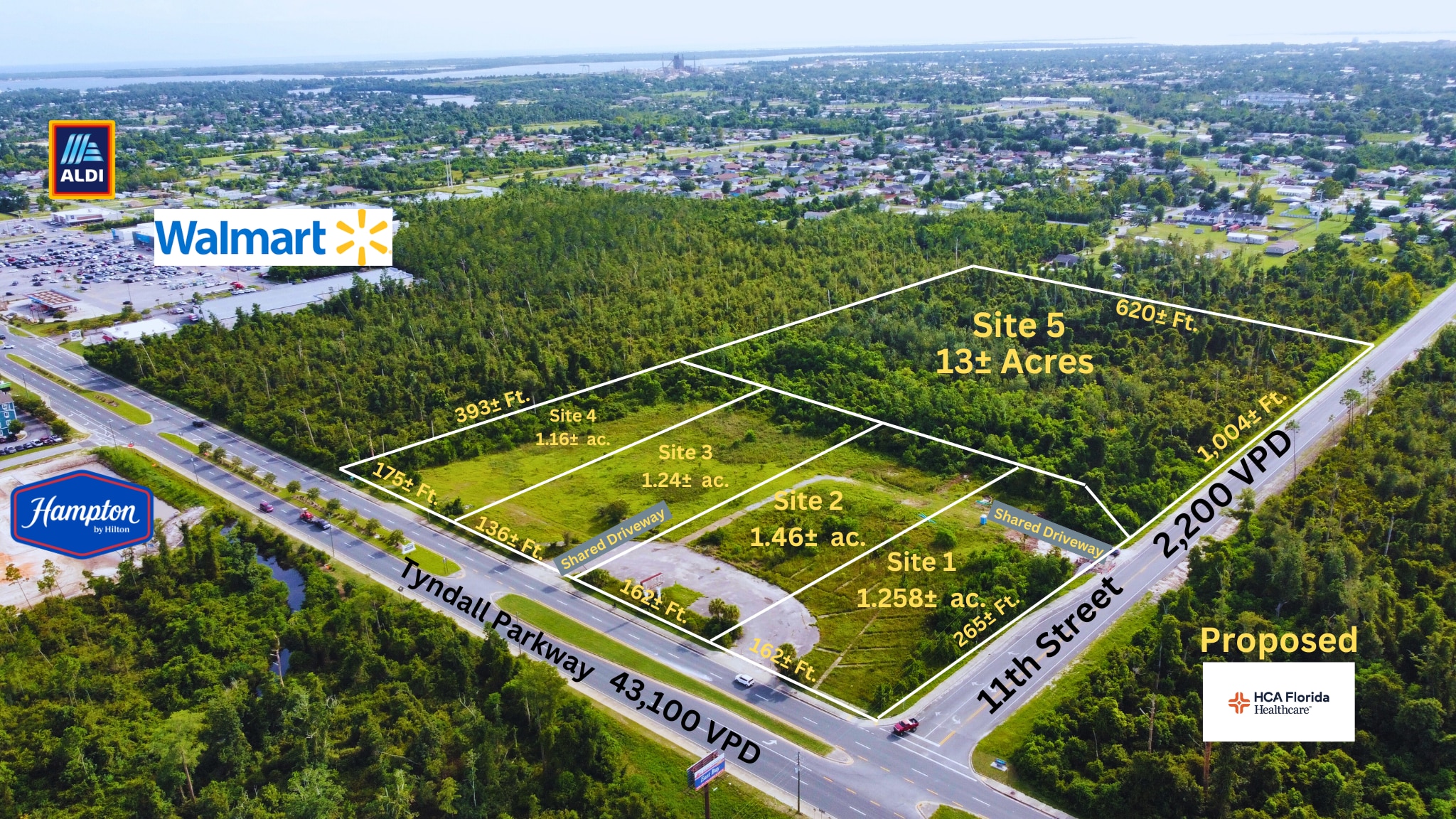 1023 N Tyndall Pky, Panama City, FL for sale Building Photo- Image 1 of 7