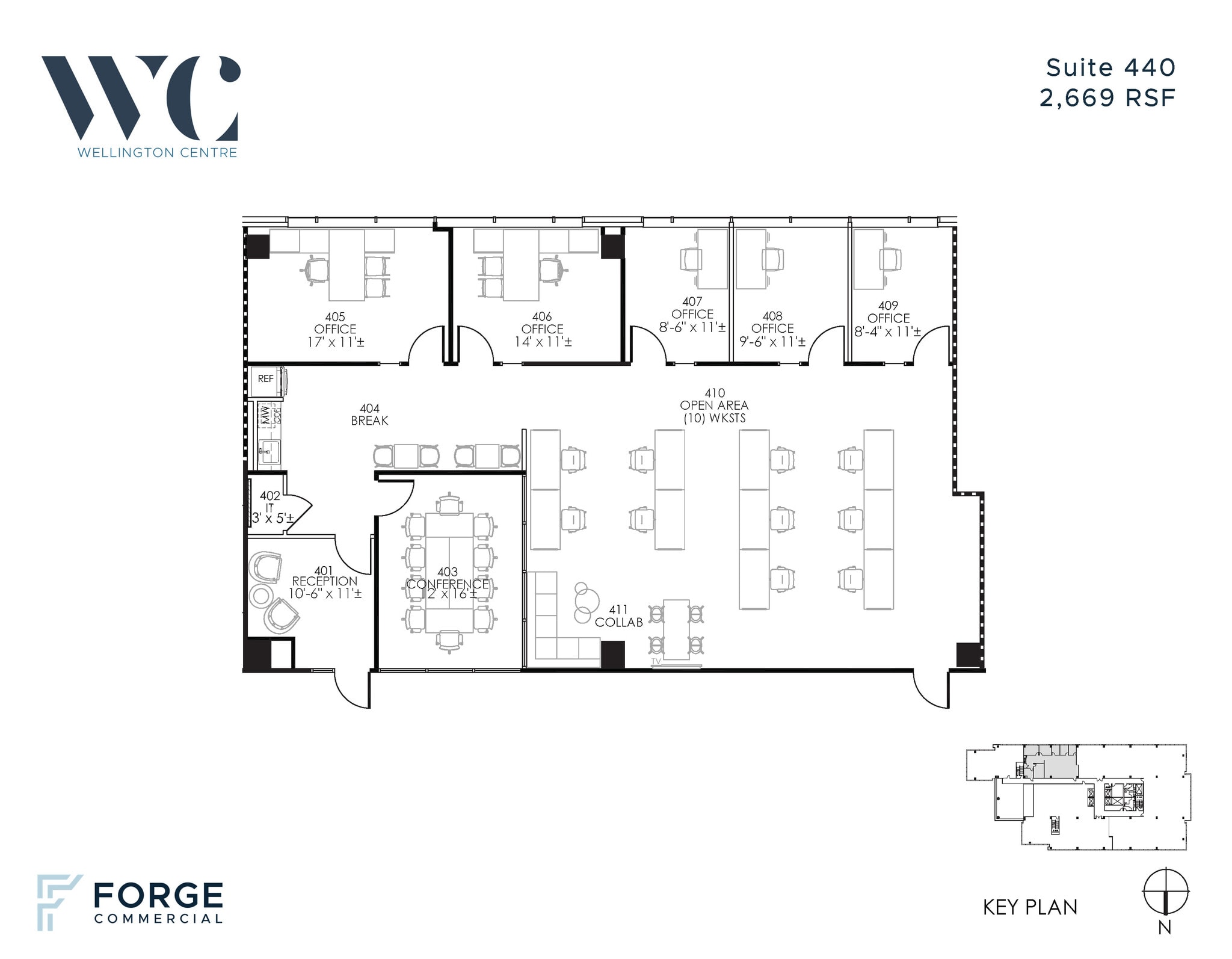 14643 N Dallas Pky, Dallas, TX à louer Plan d’étage- Image 1 de 1