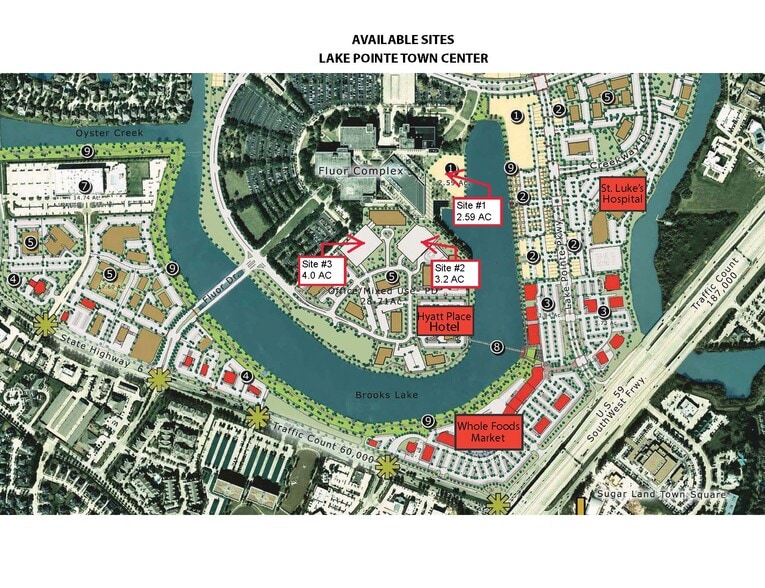 Lake Pointe Pky & US 59, Sugar Land, TX for sale - Primary Photo - Image 1 of 2