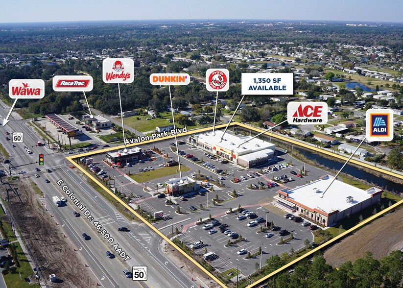 14807 E Colonial Dr, Orlando, FL à louer - Aérien - Image 2 de 5